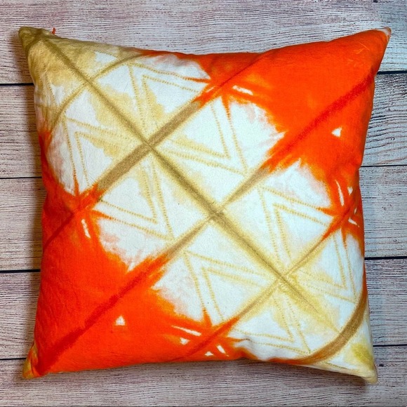 Crate&Barrel Other - Crate & Barrel 18x18 Orange Pillow